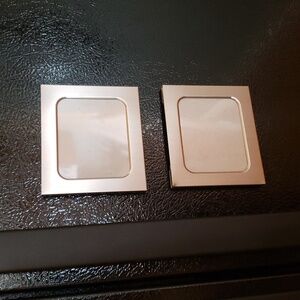Silver Metal Magnetic Photo Frames (2)